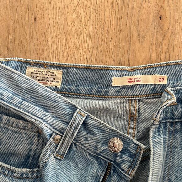 Levi Light Wash Jeans Size 27 High Lose - Picture 2 of 5